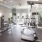 a gym with exercise equipment